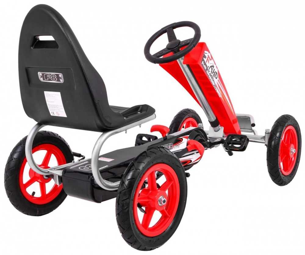 RoGer pedalų gokartas vaikams