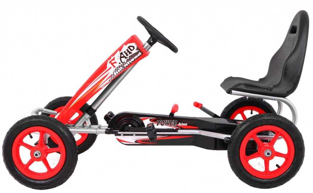 RoGer pedalų gokartas vaikams