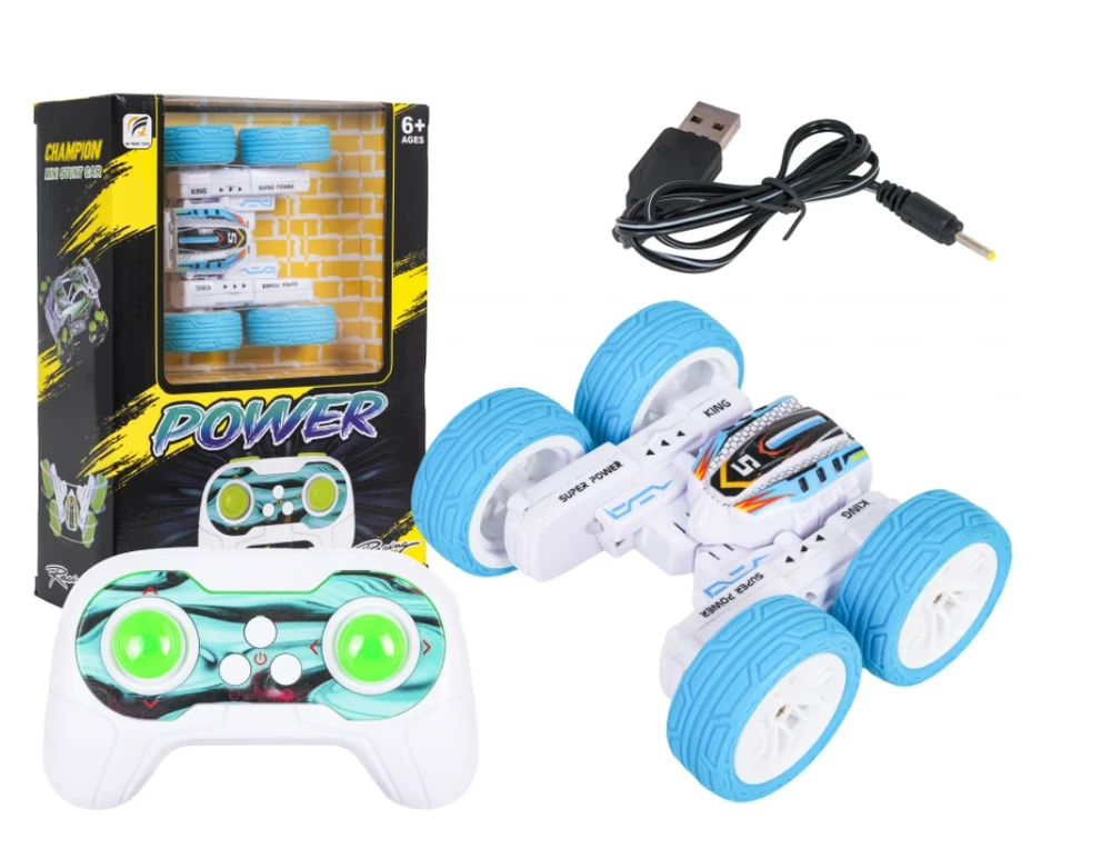Roger Mėlyna R/C POWER STUNT 1:32 Mėlyna