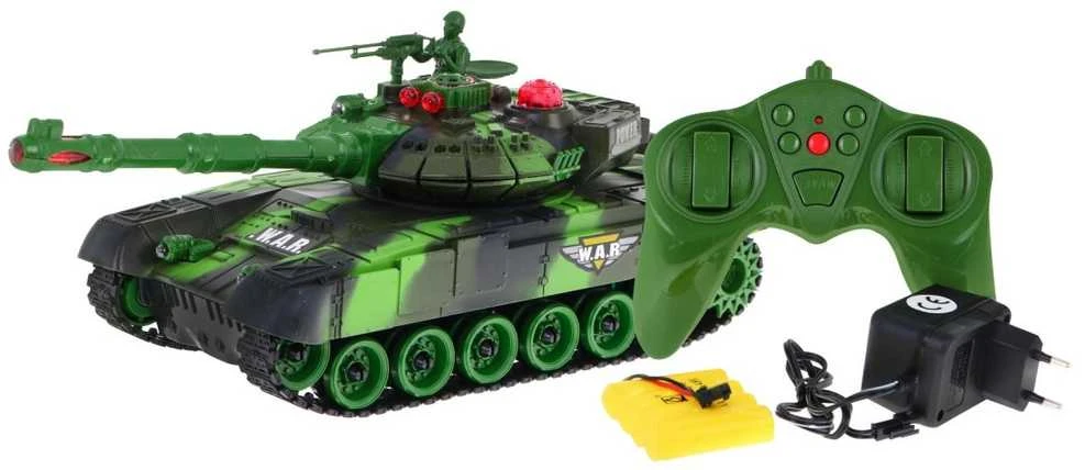 RoGer R/C tanko kamufliažinis žaislinis automobilis 2,4 GHz