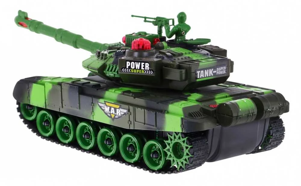 RoGer R/C tanko kamufliažinis žaislinis automobilis 2,4 GHz