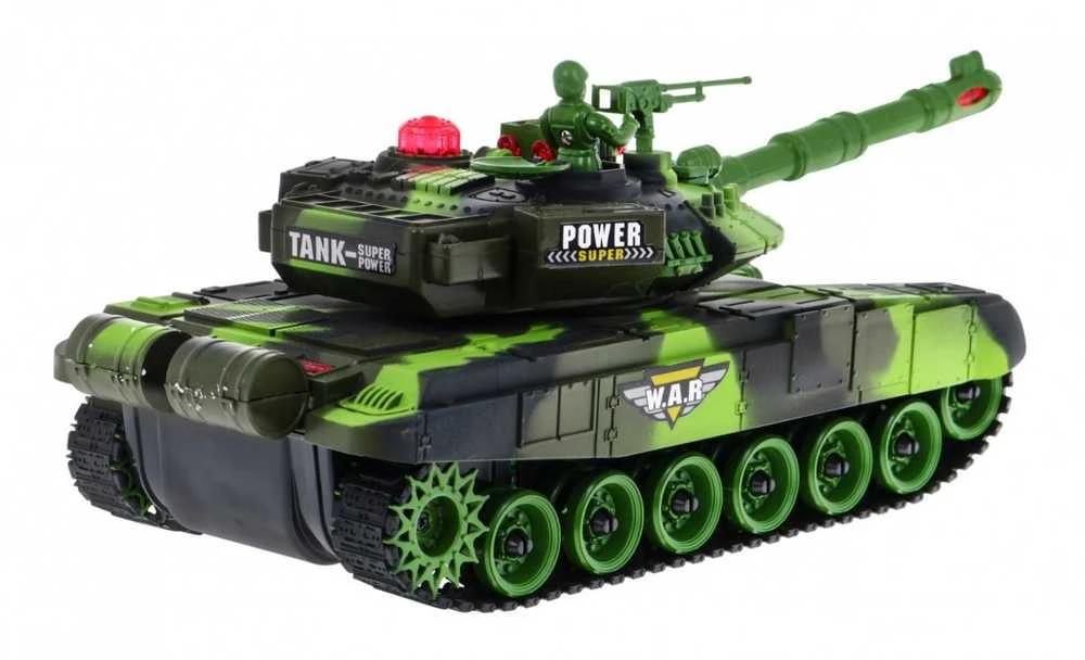 RoGer R/C tanko kamufliažinis žaislinis automobilis 2,4 GHz
