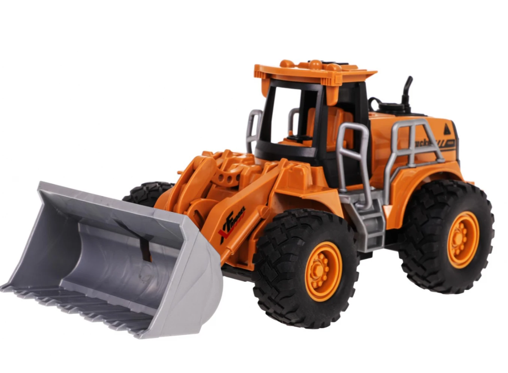 Roger RoGer R/C nuotolinio valdymo Buldozers automobilis su šviesos ir dūmų efektais