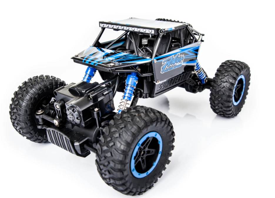 Roger RC automobilis Rock Crawler HB 2.4GHz 1:18 mėlynas