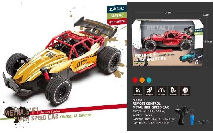 RoGer RACING 01 RC didelio greičio metalinis automobilis 1:20