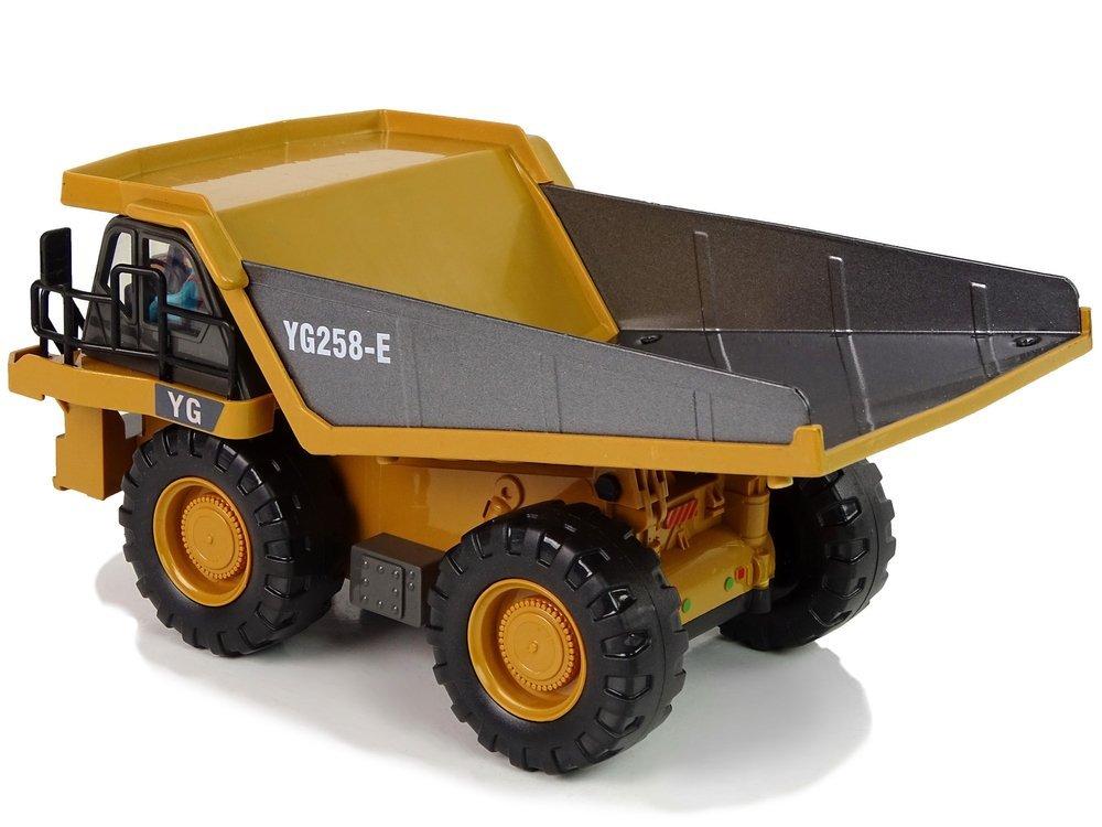 RoGer YG258E RC Dump Truck with Remote Control, žema kaina Varle.lt