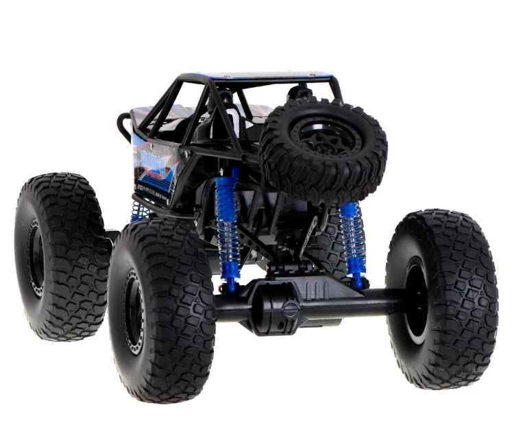 Ikonka RC vikšrinis laipiojimo automobilis 1:10 4WD 48cm mėlynos spalvos