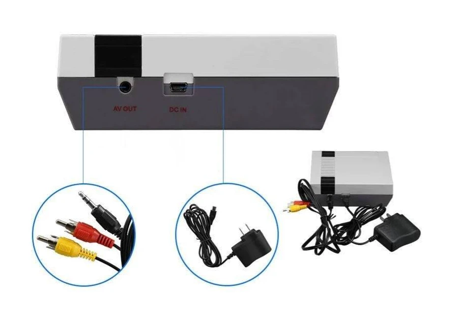 „RoGer Retro“ žaidimų konsolė su 620 žaidimų / 2 žaidimų valdikliais / HDMI