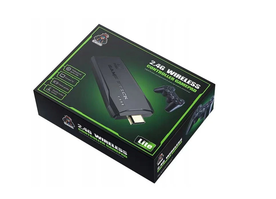 RoGer Retro nešiojama konsolė + 2 žaidimų pultai / 21000 žaidimų / HDMI