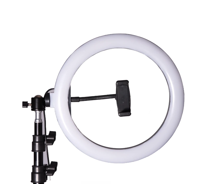 Žiedinė lempa RoGer RING LED su trikoju, 60 W