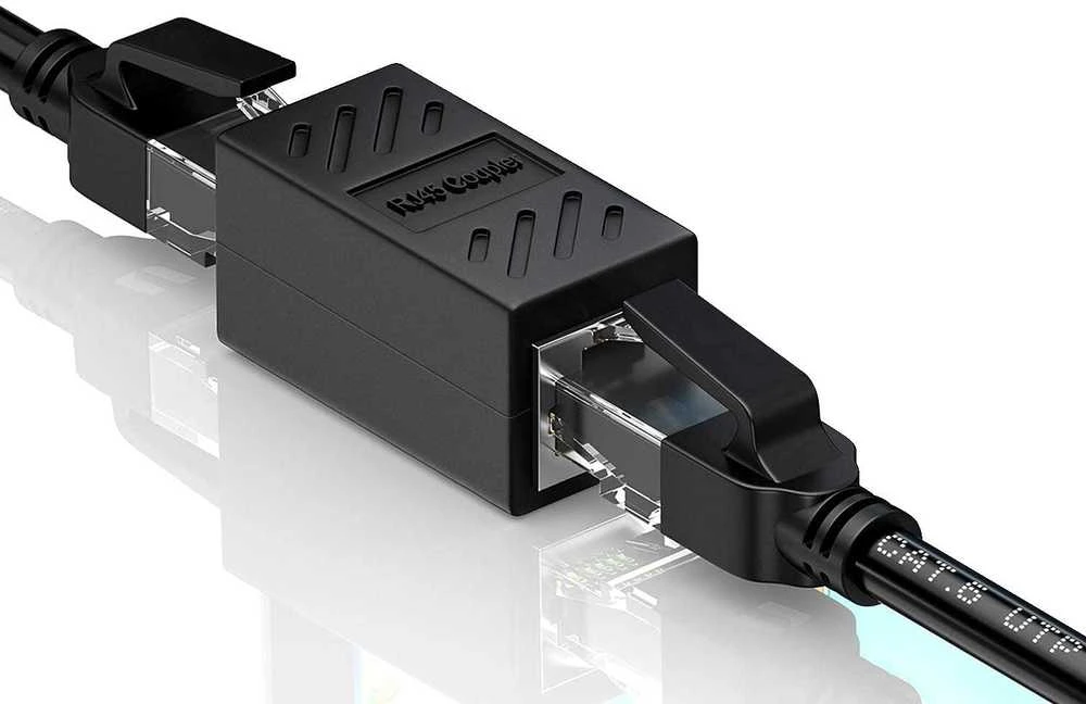 „RoGer RJ45COUPBK Cat 5e UTP“ tinklo adapteris RJ45 (8P8C)