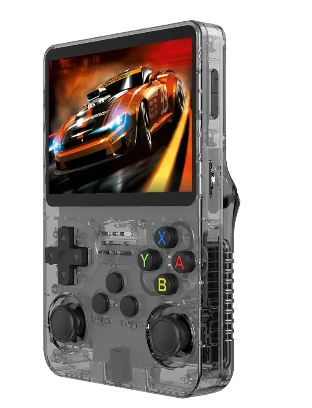 „RoGer RO36S HD 3.5" retro nešiojama žaidimų konsolė 64 GB / 21 emuliatorius / 15 000+ žaidimų