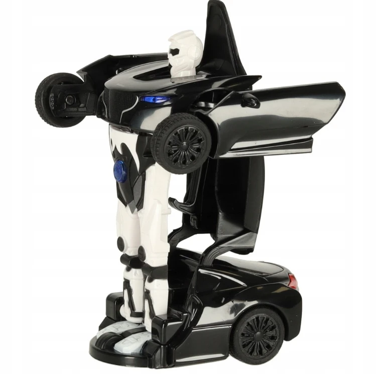Rastar Transformeris automobilis - robotas (juodas)