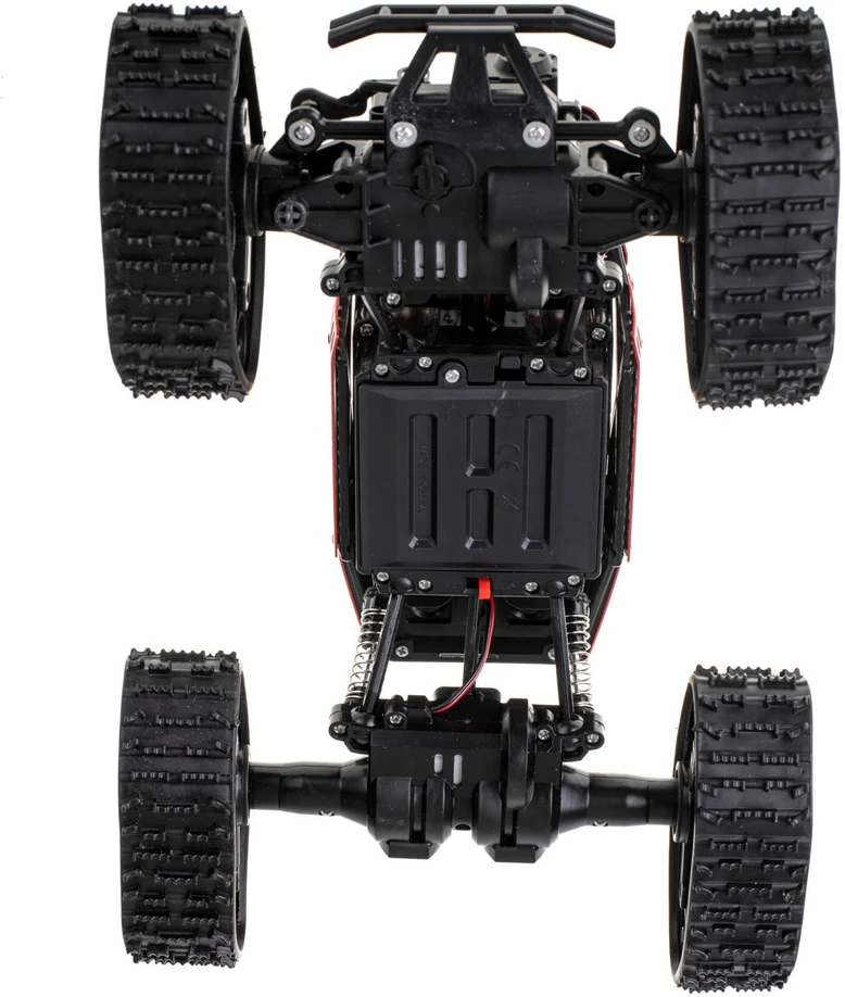 RoGer Rock Crawler 2in1 radijo valdomas automobilis / 2.4Ghz / 4x4 / 20 km/h / 1:16 / Raudonas