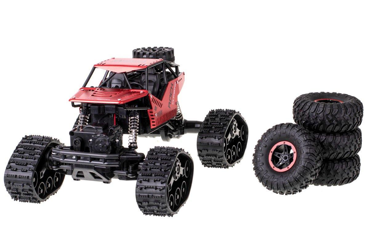 RoGer Rock Crawler 2in1 radijo bangomis valdomas automobilis / 2.4Ghz / 4x4 / 20 km/h / 1:16