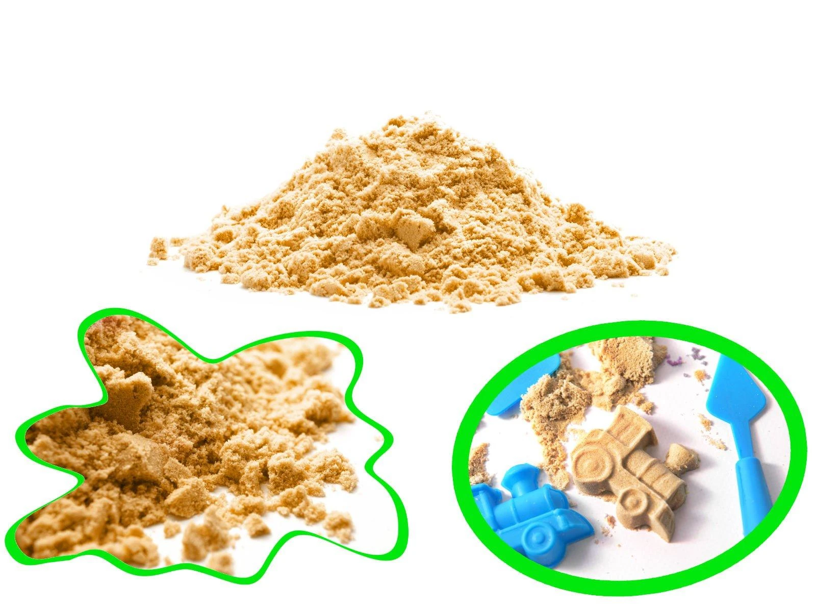 RoGer kinetinis smėlis 1kg
