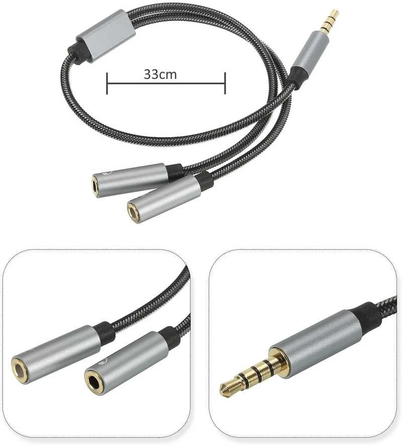 RoGer SP35Y adapteris su pynimo apvalkalu ir 33 cm laidu