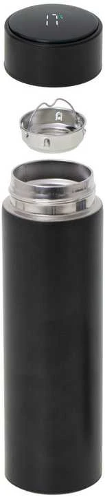 RoGer Thermo Mug Smart LED 500ml Juodas