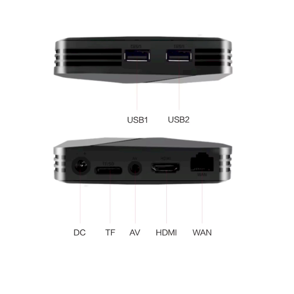 „Roger RoGer TV GameBox G5 Retro“ žaidimų konsolė x2 valdikliai / 64 GB / 4K / 10 emuliatorių / 30 000+ žaidimų