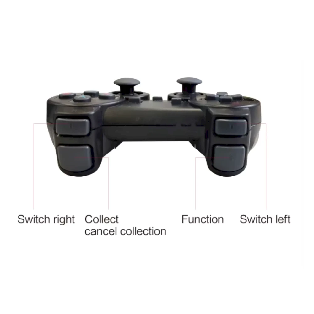 „Roger RoGer TV GameBox G5 Retro“ žaidimų konsolė x2 valdikliai / 64 GB / 4K / 10 emuliatorių / 30 000+ žaidimų