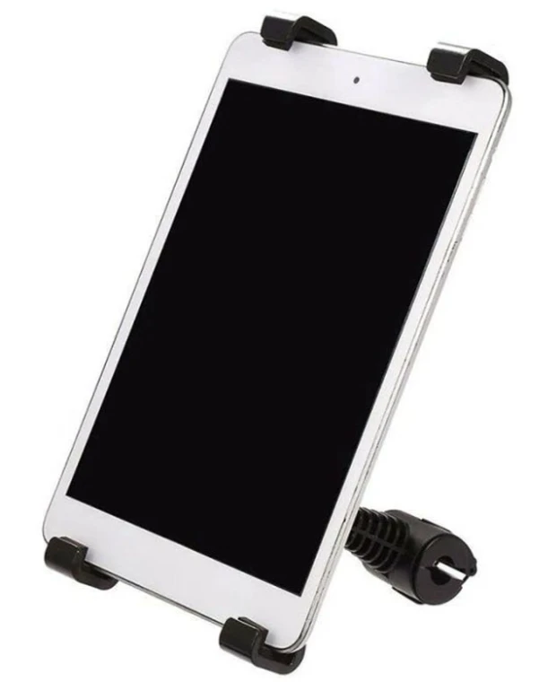 Roger RoGer TYP-2 universalus automobilio kėdutės laikiklis su magnetu planšetiniams kompiuteriams / telefonams / GPS imtuvams Juodas