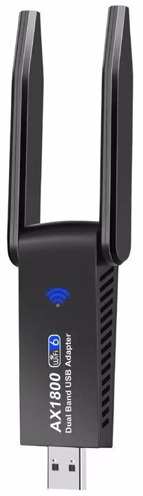 „RoGer UBAX6 USB 3.0 WiFi 6“ adapteris, 802.11ax / 1800mbps / Realtek 8832BU