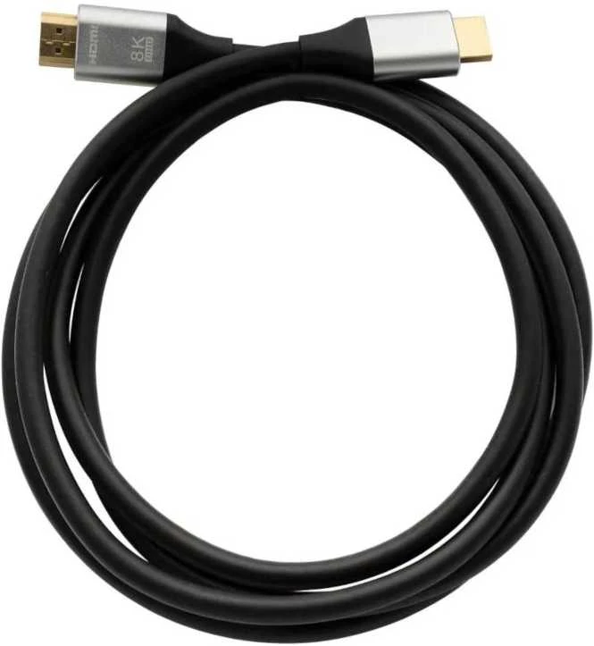 „RoGer UHD8K2BK UHD 8K@60Hz“ HDMI 2.1 kabelis / 48Gbps / HDR / 2m