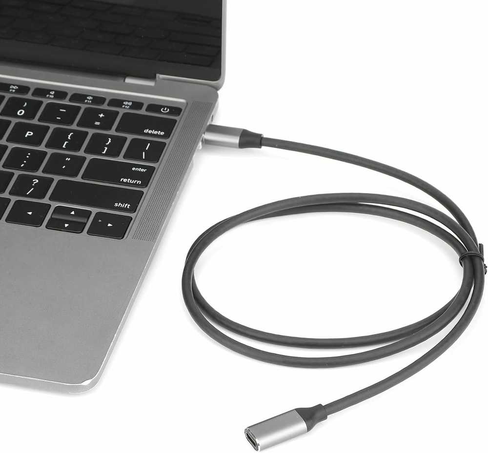 „RoGer“ USB-C prailginimo laidas 10 Gbps 1 m