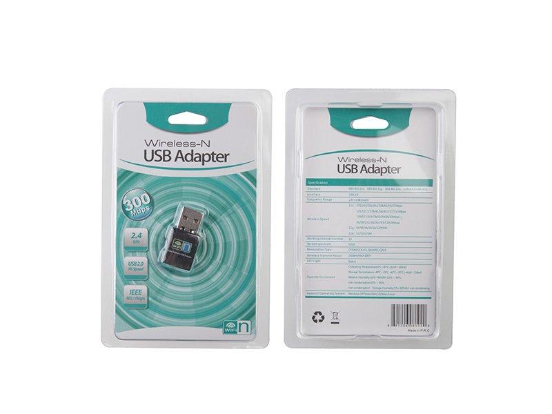 Karta jungiama į tinklą Roger RoGer USB WiFi Adapteris 802.11n / 300mbps / RTL8192EU