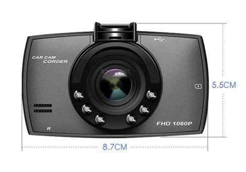 Vaizdo įrašymo įrenginys Roger RoGer VR automobilinis vaizdo įrašymo įrenginys Full HD / Micro SD / LCD 2.7'' + laikiklis