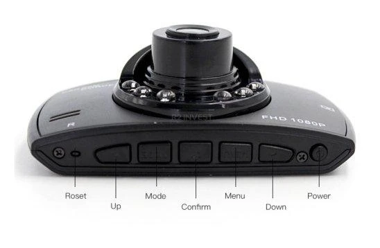 Vaizdo įrašymo įrenginys Roger RoGer VR automobilinis vaizdo įrašymo įrenginys Full HD / Micro SD / LCD 2.7'' + laikiklis