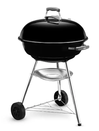 Weber Charcoal Grilis Compact Virdulys 57 cm juodas Juodas (1321004)