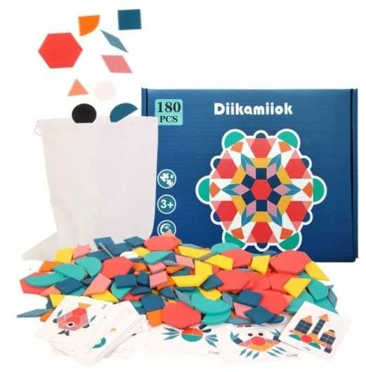 Roger Medinė Montessori dėlionė 180 dalių