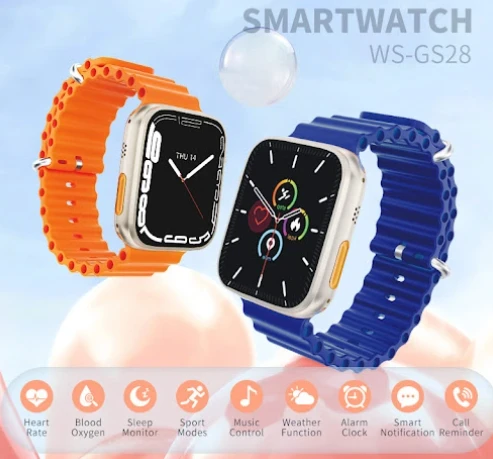 Išmanusis laikrodis Roger RoGer WS-GS28 Smart Watch Mėlyna