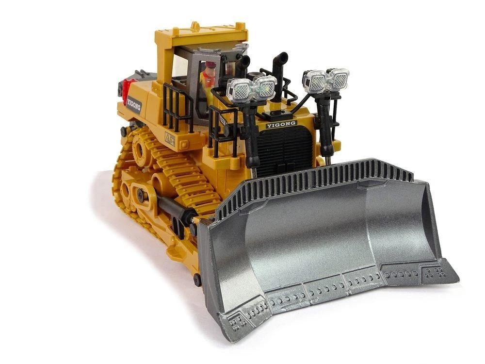 Lean Toys 2.4G nuotolinio valdymo buldozeris su judančiu kaušu