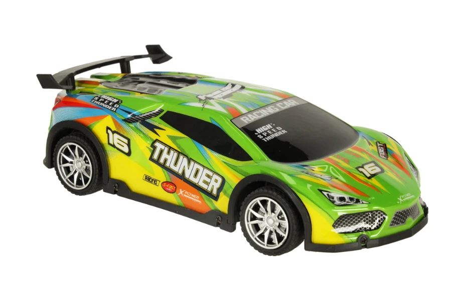 RoGer Žaislinis Sportinis Automobilis RC su Šviesų Efektu 1:18