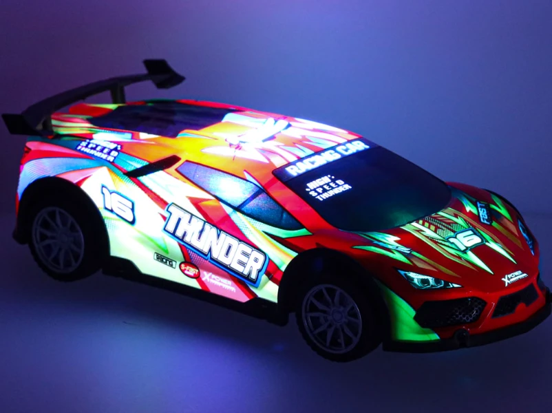 RoGer Žaislinis Sportinis Automobilis RC su Šviesų Efektu 1:18