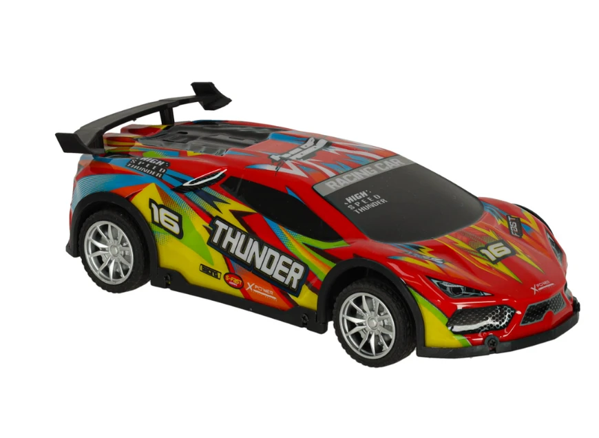 RoGer Žaislinis Sportinis Automobilis RC su Šviesų Efektu 1:18