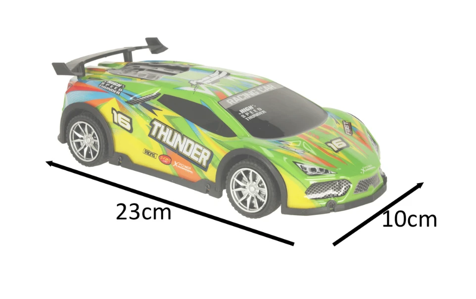 RoGer Žaislinis Sportinis Automobilis RC su Šviesų Efektu 1:18