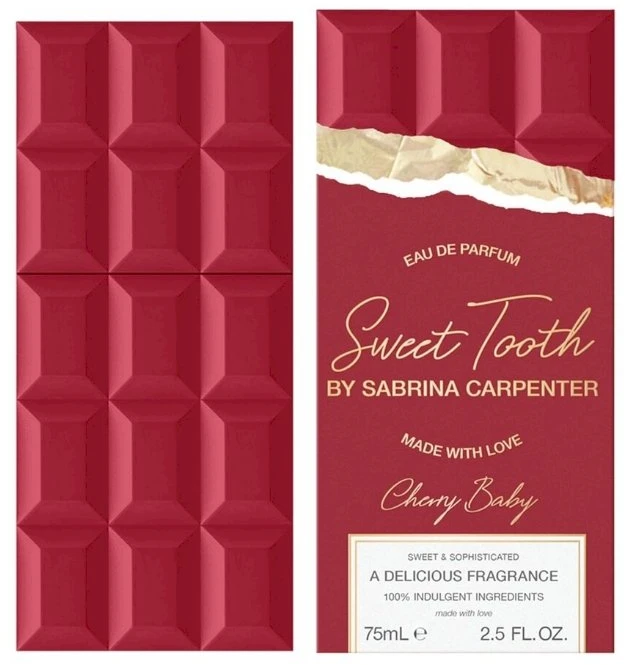 Sabrina Carpenter Cherry Baby EDP parfumuotas vanduo moterims, 75 ml