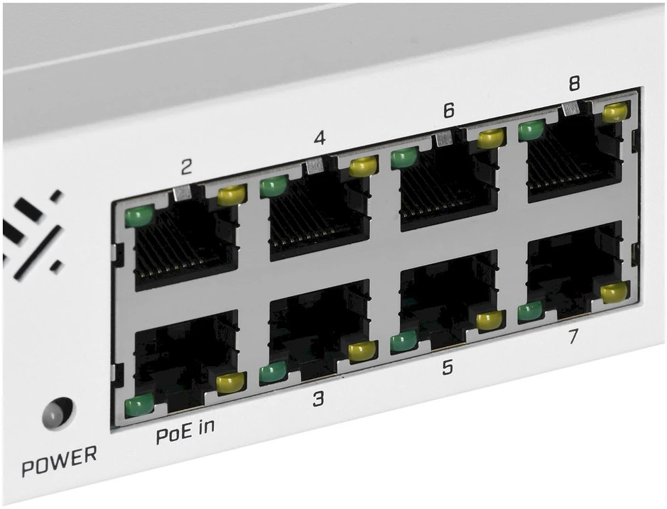 MikroTik | Debesis Maršrutizatorius Switch | CSS610-8G-2S+IN | Tvarkomas žiniatinklis | Montuojamas ant stovo | Gigabit Ethernet (vario) jungtys kiekis 8 | SFP+ jungtys kiekis 2