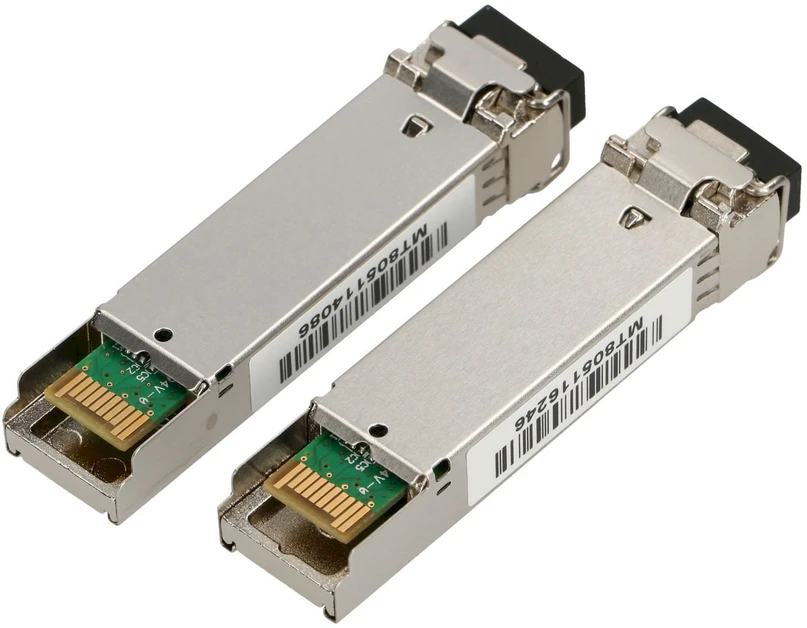 Šakotuvas MIKROTIK MT S-3553LC20D MikroTik S-3553LC20D 1.25G SFP 1xLC (SM) 1310nm/1550nm 20km ( Pair!)