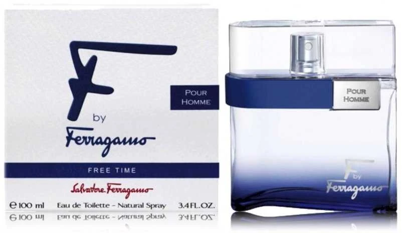 Salvatore Ferragamo F by Ferragamo Free Time EDT tualetinis vanduo vyrams, 100 ml