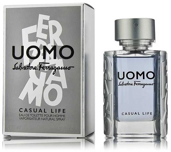Salvatore Ferragamo S. Ferragamo Uomo Casual Life EDT tualetinis vanduo vyrams, 50 ml