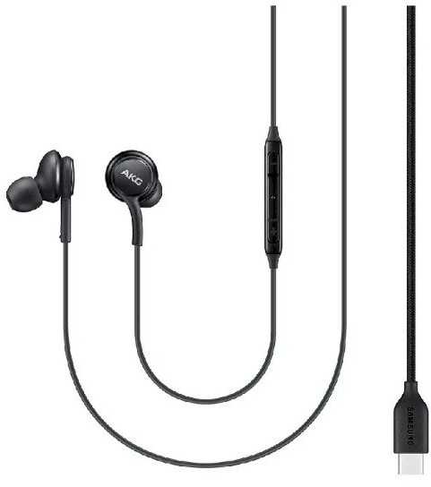 Samsung AKG EO-IC100BBEGWW laidinės ausinės USB-C juodos spalvos