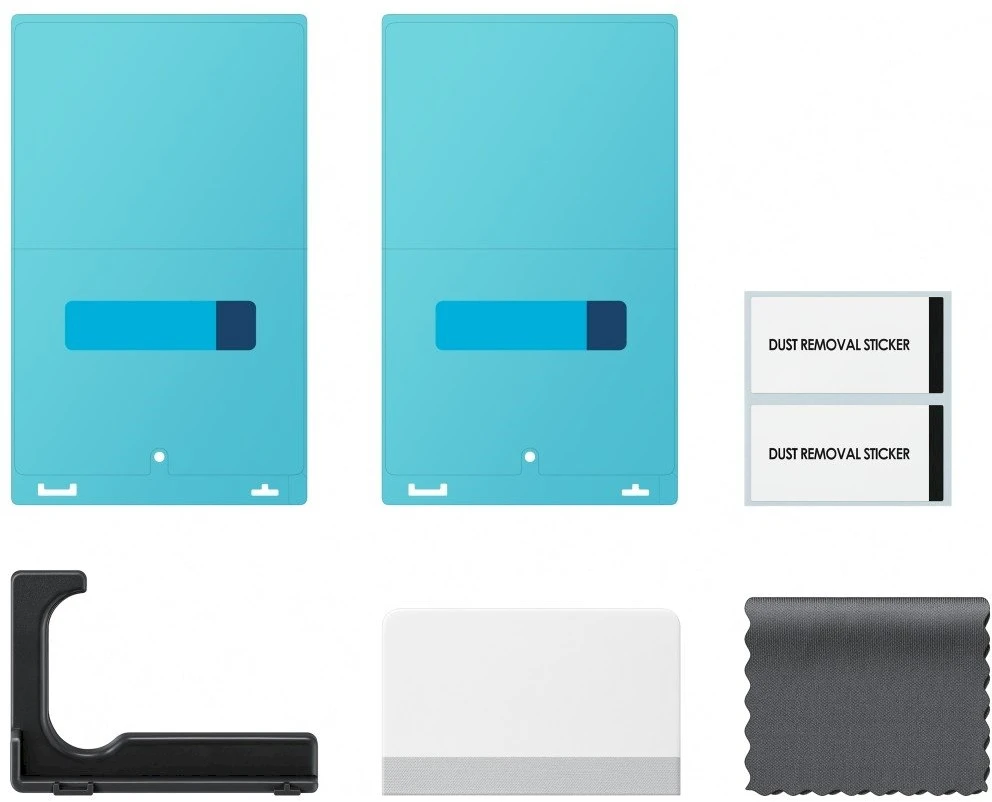 112803 „Samsung“ neatspindinti ekrano apsauga – 2 vnt. skirtukai „Galaxy Z Fold8“ skaidrūs