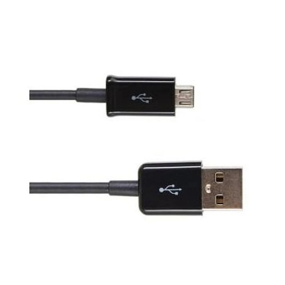 Samsung ECB-DU5ABE universalus mikro USB duomenų ir įkrovimo laidas 1m juodas