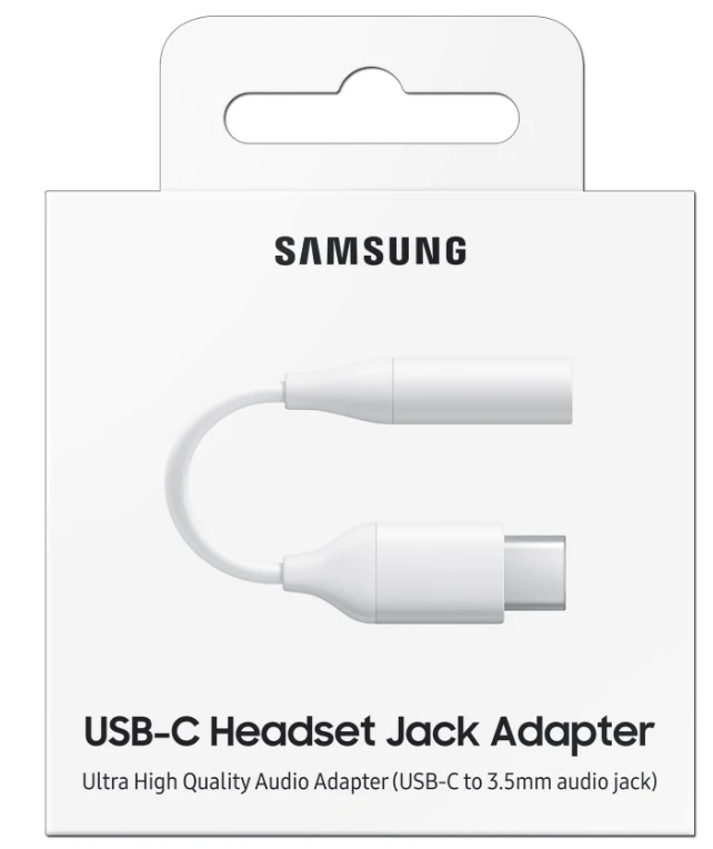 Adapteris - SAMSUNG USB-C Ausinių Jack Adapteris Moteriškas į Vyrą Balta