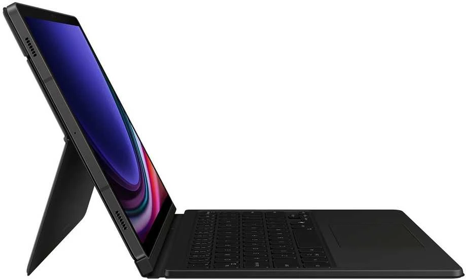 112803 Samsung Galaxy TAB S9 11.0 / S9 FE 10.9 Samsung Book Cover Keyboard (EF-DX725UBEGWW) juodos spalvos