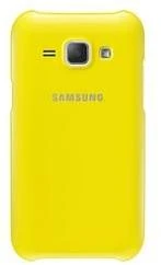 Samsung Galaxy J1 apsauginis dėklas (Geltonas)